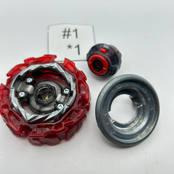 TAKARA TOMY Prominence Belial Over Atomic' Burst DB Beyblade B-191 Burst DB [USED]