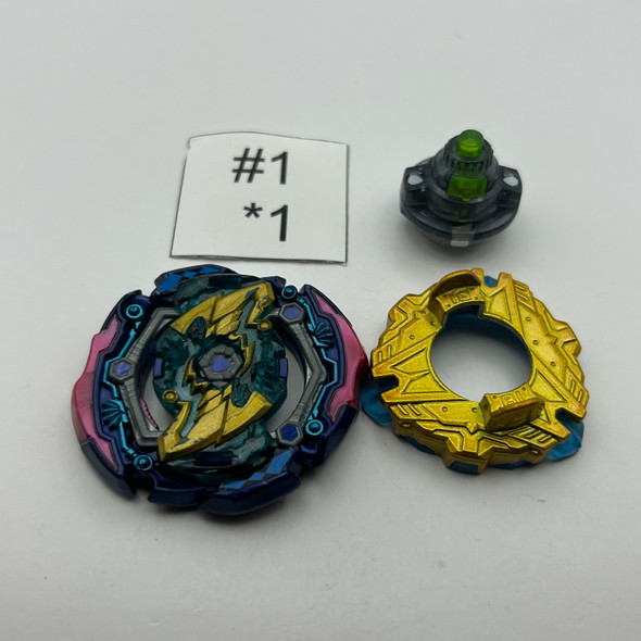 TAKARA TOMY Judgement Joker Vanguard Quick Zan Burst GT Beyblade B-142 [USED]