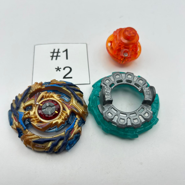 TAKARA TOMY Drain Fafnir 8 Nothing *2 Burst Beyblade B-79 [USED]