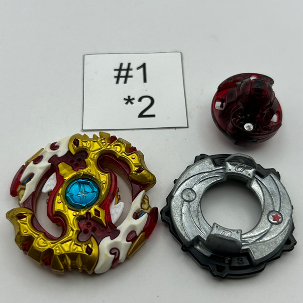 TAKARA TOMY Spriggan / Spryzen Requiem 0 Zeta *2 Burst Beyblade B-100[USED]