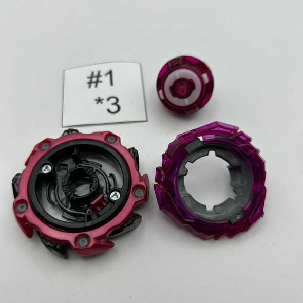 TAKARA TOMY Hell Salamander 12Glaive Operate *3 Burst Beyblade B-113 [USED]