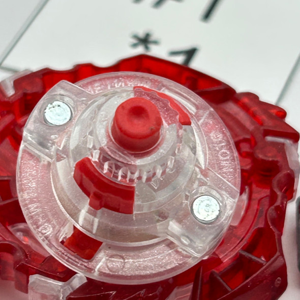 TAKARA TOMY Burst Beyblade RED Victory Valkyrie Bump Quick' B-49 05 [USED]