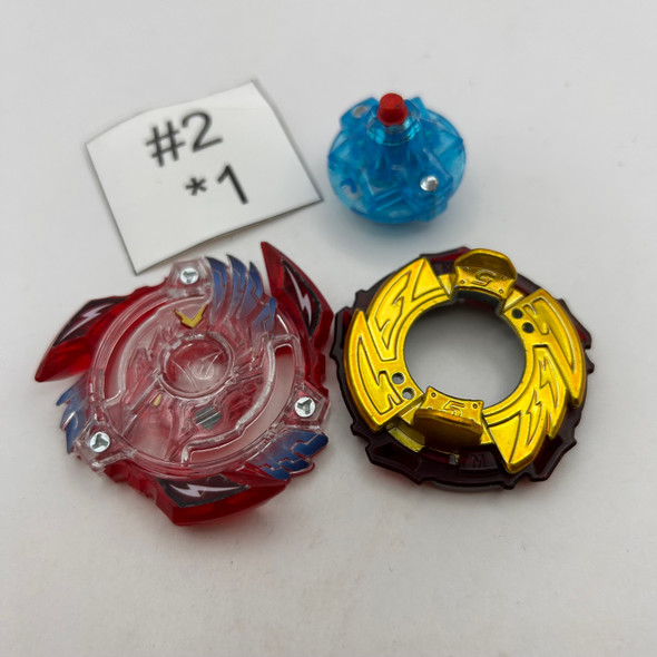 TAKARA TOMY Burst Beyblade RED Victory Valkyrie 5 Hunter B-49 05 [USED]