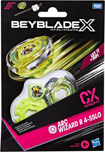 TAKARA TOMY Beyblade X Starter WizardArc R4-55LO CX-02 - BeysAndBricks