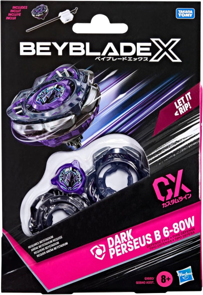 TAKARA TOMY Beyblade X Perseus Dark B6-80W CX-03 - BeysAndBricks
