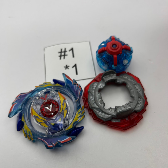TAKARA TOMY God Valkyrie / Valtreyk 6Vortex Ultimate Reboot Burst Beyblade B-73 [USED]