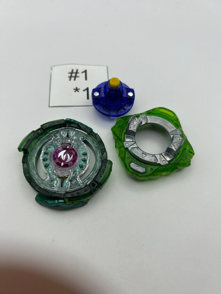 TAKARA TOMY Twin Nemesis / Noctemis Convert Xtreme Burst God Beyblade B-125 06 [USED]