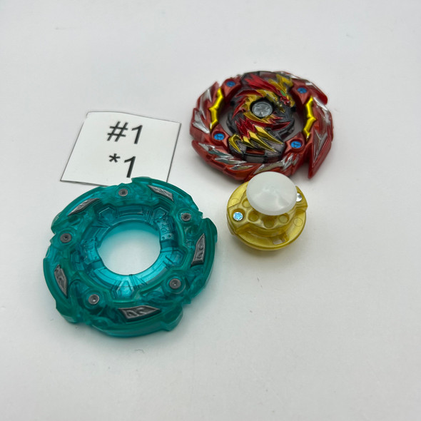 TAKARA TOMY Master Diabolos Paradox Bearing Burst Beyblade B-155 [USED]