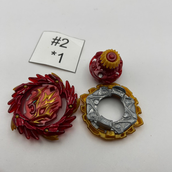 TAKARA TOMY Shining Amaterios Anchor CC Burst Beyblade B-158 08 [USED]