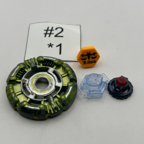 TAKARA TOMY Libra 105CS Super Deck Beyblade Metal Fight / Metal Fusion BB-96 [USED]
