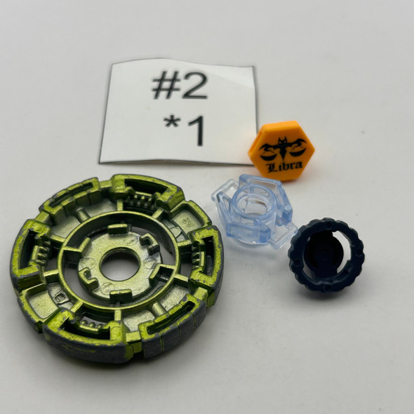 TAKARA TOMY Libra 105CS Super Deck Beyblade Metal Fight / Metal Fusion BB-96 [USED]