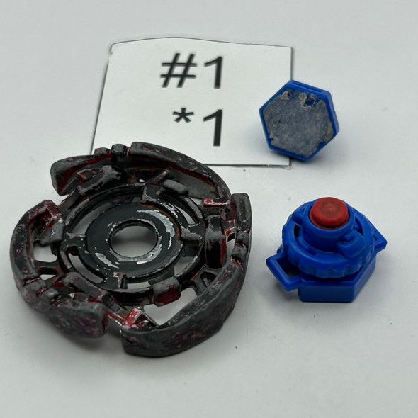 TAKARA TOMY Black Pegasis Blue 105RF Beyblade BB-05 Metal Fight / Metal Fusion [USED] #C