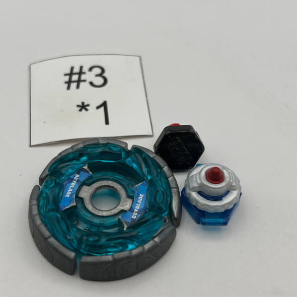TAKARA TOMY Earth Aquario 100RSF Beyblade Metal Fight / Metal Masters BB-86 Custom Combo [USED]