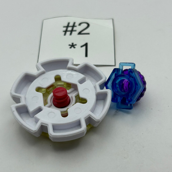 TAKARA TOMY Clay Pegasis 105WF Metal Fusion Plastic Beyblade BB-45 02 [USED]