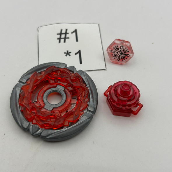 TAKARA TOMY Flame Serpent 125FB Beyblade Metal Fight / Metal Masters BB-82 07 Custom Combo[USED]