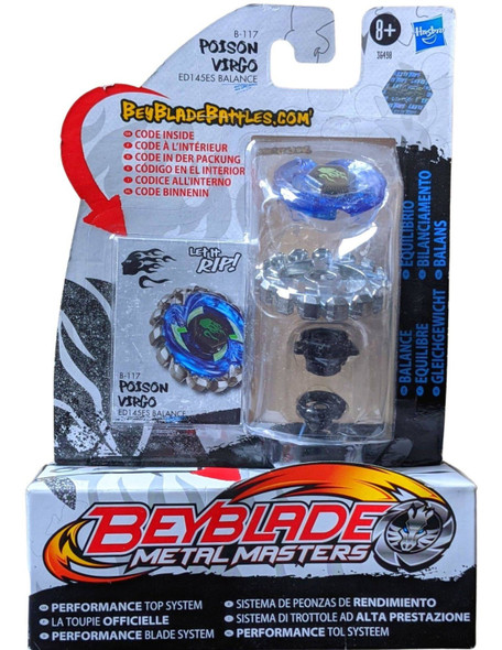 HASBRO Poison Zurafa S130MB Metal Masters Beyblade B-121