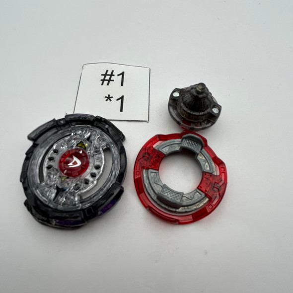 TAKARA TOMY Twin Nemesis / Noctemis Jerk Accel Burst God Beyblade B-102 [USED]