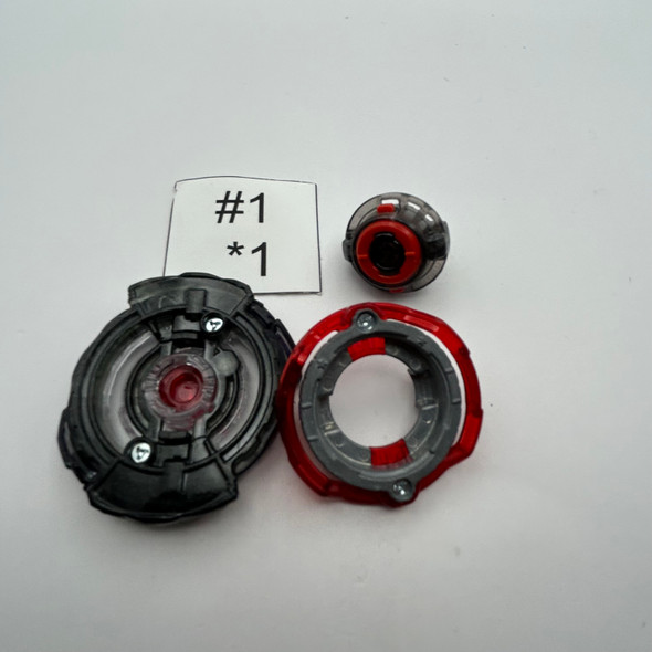 TAKARA TOMY Twin Nemesis / Noctemis Jerk Accel Burst God Beyblade B-102 [USED]