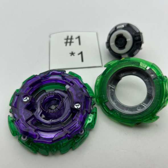 TAKARA TOMY Perfect Phoenix 10 Friction Purple Burst Cho-z Beyblade B-117 [USED]