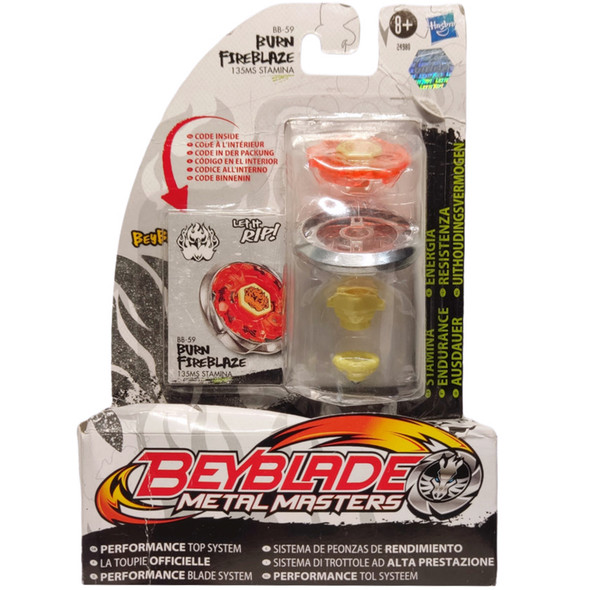 HASBRO Burn Fireblaze / Phoenix 135MS Legends Beyblade BB-59