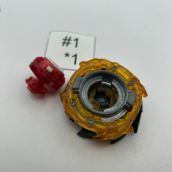 TAKARA TOMY Super Hyperion Xceed 1A Burst DB QuadDrive Beyblade B-196 04 [USED]