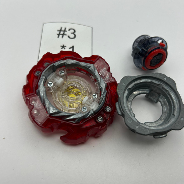 TAKARA TOMY Super Hyperion Nexus Xceed'+Z-2 MM Burst BU DB Beyblade B-203 [USED]