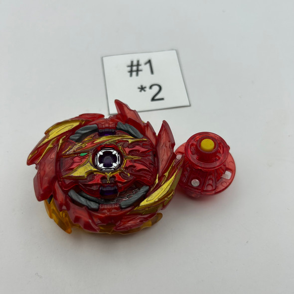 TAKARA TOMY Super Hyperion Xceed 1A *2 Superking Beyblade B-159 [USED]