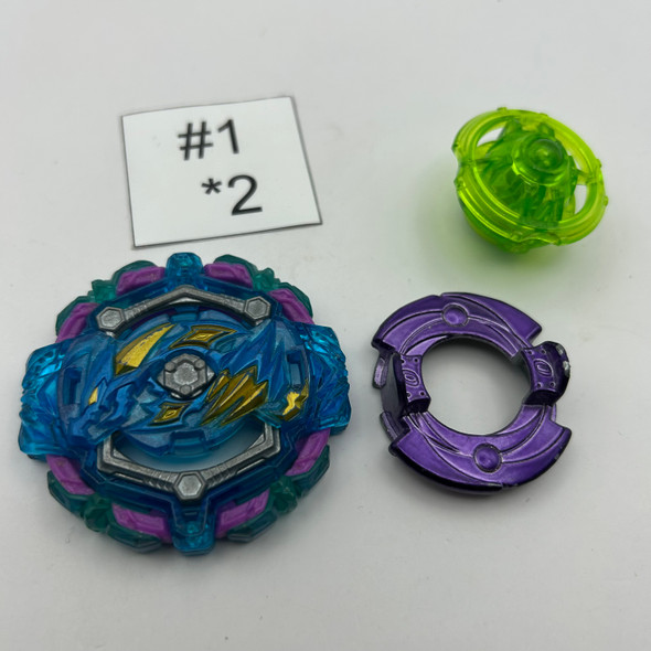 TAKARA TOMY Poison Dragon 0 Yard Random Layer Vol. 2 01 Custom Combo Burst GT Beyblade B-147 [USED]