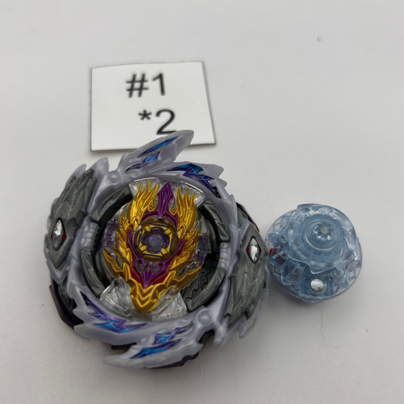 TAKARA TOMY Rage Longinus Destroy' 3A *2 Beyblade B-168 [USED]