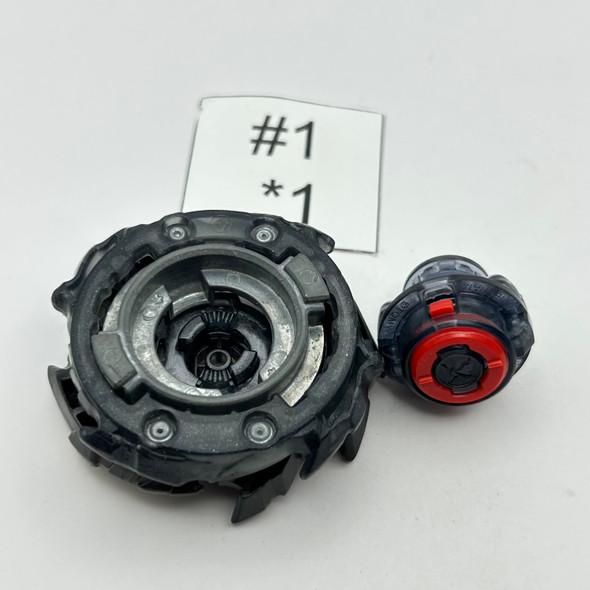 TAKARA TOMY Super Hyperion Black Xceed' 1A Burst DB QuadDrive Beyblade B-196 04 [USED]