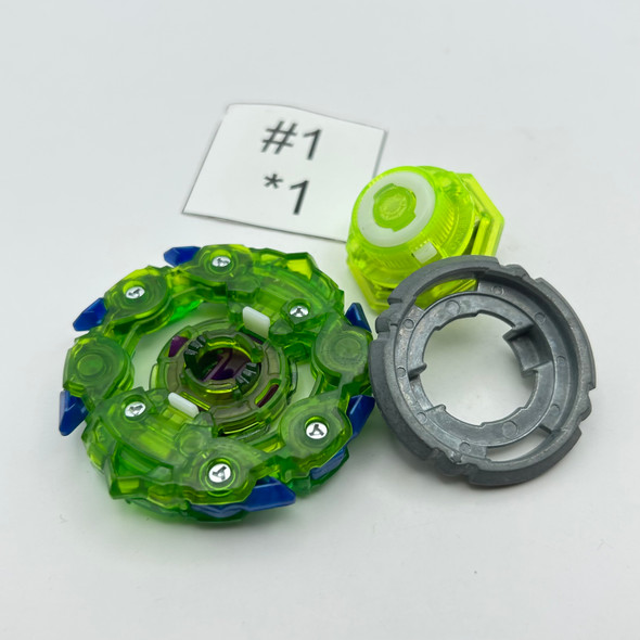 TAKARA TOMY Tact Spriggan Outer Octa B-151 03 Burst Rise Gatinko Beyblade [USED]