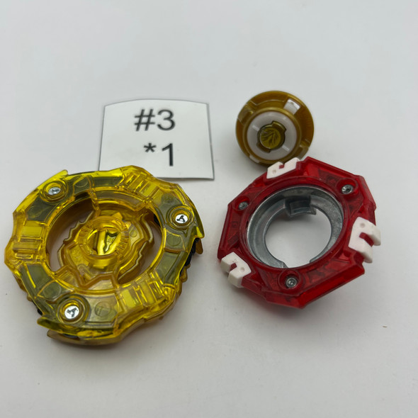 TAKARA TOMY Gold Cho-Z Valkyrie / Valtreyk Zenith Black Variable Burst Beyblade B-158 07 [USED]