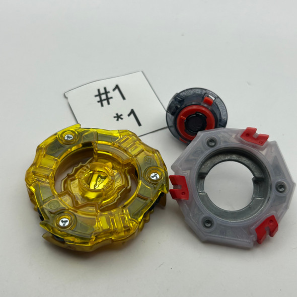 TAKARA TOMY Gold Cho-Z Valkyrie / Valtreyk Zenith Black Variable Burst Beyblade B-158 07 [USED]