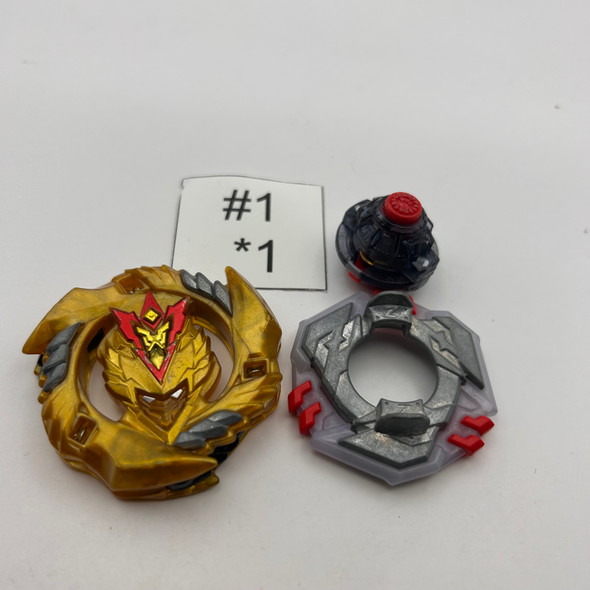 TAKARA TOMY Gold Cho-Z Valkyrie / Valtreyk Zenith Black Variable Burst Beyblade B-158 07 [USED]