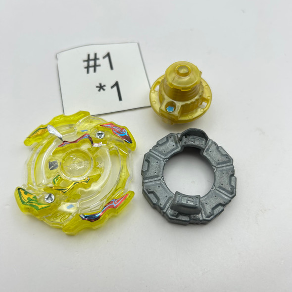 TAKARA TOMY Rising Ragnaruk / Roktavor Gravity Revolve Burst Beyblade Random Booster Vol 3. B-49 07 [USED]