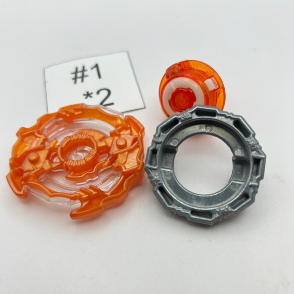 TAKARA TOMY Rising Ragnaruk / Roktavor  Gravity Revolve *2 Burst Beyblade B-36 [USED]
