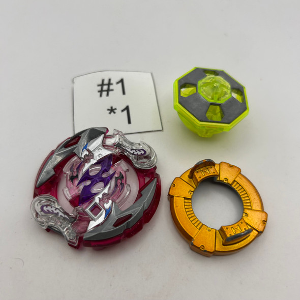 TAKARA TOMY Crash Ragnaruk / Roktavor 11Reach Wedge  Burst Cho-Z Beyblade B-146 05 [USED]