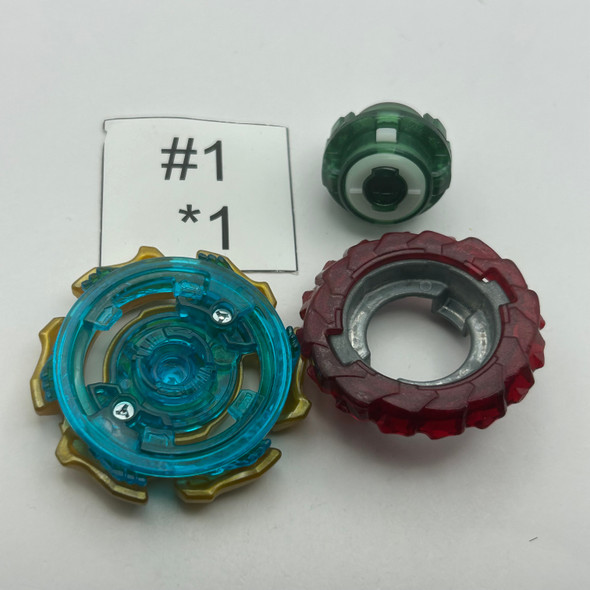 TAKARA TOMY Arc Bahamut 2Bump Atomic Burst God Beyblade B-118 04 [USED]