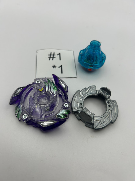 TAKARA TOMY Beyblade Victory Valkyrie Burst Super Custom Set Heavy Ver. Burst Beyblade B-64 Custom Combo 2 [USED]