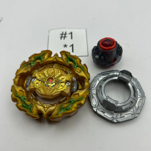 TAKARA TOMY Prominence Spriggan Giga Atomic' Burst DB Ultimate Beyblade B-202 02 [USED]