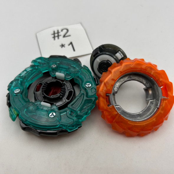 TAKARA TOMY Dread Bahamut Outer Fusion Metal Gen Burst GT Beyblade B-149 [USED]