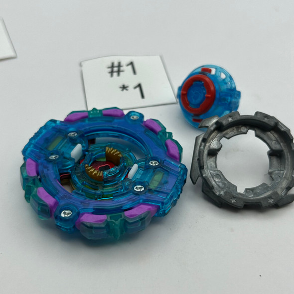 TAKARA TOMY Poison Dragon 12 Quake Random Layer Vol. 2 01 Custom Combo Burst GT Beyblade B-147 [USED]