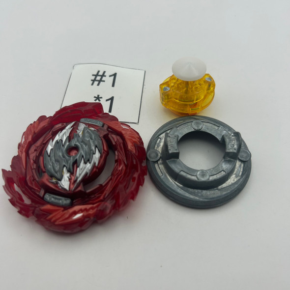 TAKARA TOMY Vanish Longinus Over Bearing' Burst DB Beyblade B-194 04 [USED]
