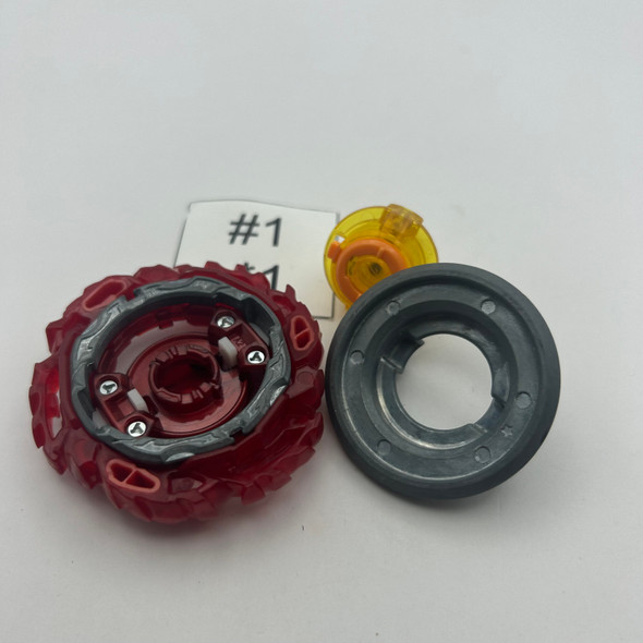 TAKARA TOMY Vanish Longinus Over Bearing' Burst DB Beyblade B-194 04 [USED]