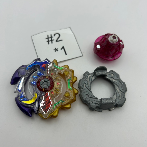 TAKARA TOMY Duo Apollos 7 Merge Burst God Beyblade B-00 [USED]