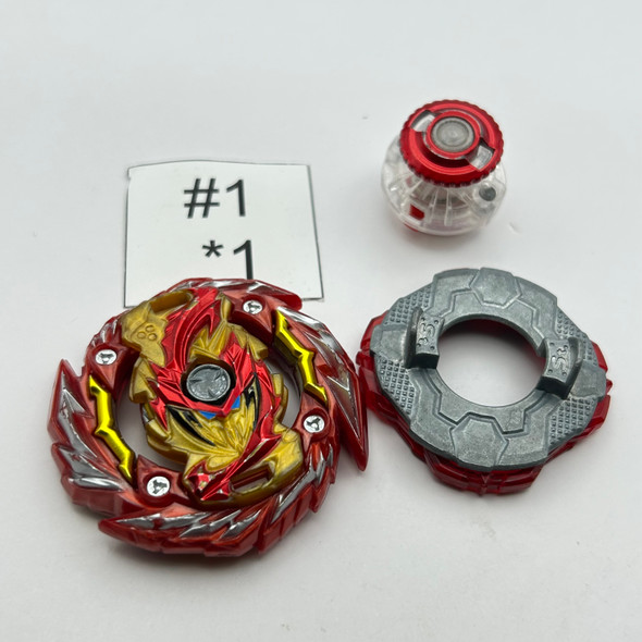 TAKARA TOMY Master Spriggan Sting Zone+X' Burst Beyblade B-155 [USED]