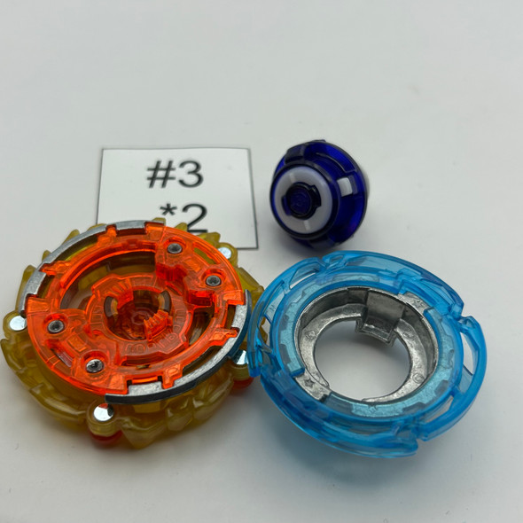 TAKARA TOMY Curse Deathscyther 2Expand Eternal B-176 04 Burst Surge Beyblade [USED]