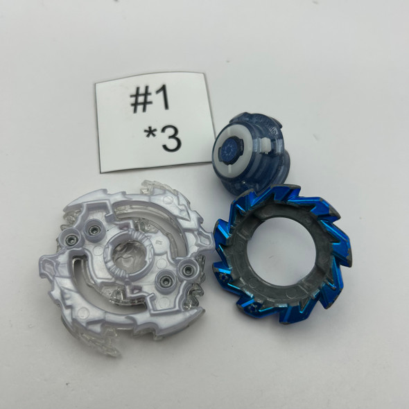 TAKARA TOMY Lost Longinus / Luinor Nine Spiral *3 Burst Beyblade B-66 [USED]