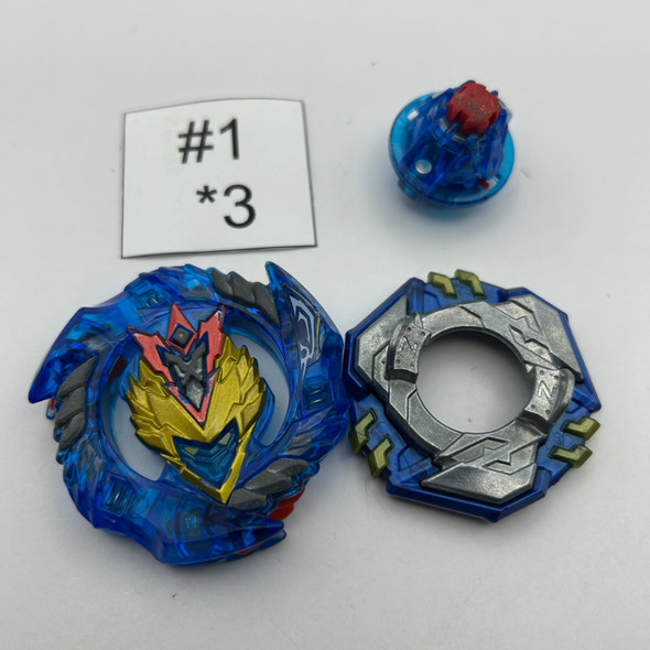 TAKARA TOMY Cho-Z Valkyrie / Turbo Valtryek Zenith *3 Evolution Burst Beyblade B-127 [USED]