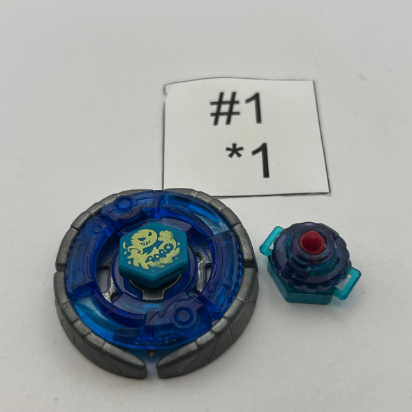 TAKARA TOMY Earth Cancer / Gasher  100RS Beyblade Metal Fight / Metal Fusion BB-60 02 [USED]
